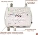 2-Port Bi-Directional Cable TV HDTV Amplifier Splitter Signal Booster with Passive Return Path