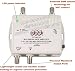 Electronics : 2-Port Bi-Directional Cable TV HDTV Amplifier Splitter Signal Booster with Passive Return Path