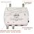 2-Port Bi-Directional Cable TV HDTV Amplifier Splitter Signal Booster with Passive Return Path (NOT FOR SATELLITE SYSTEMS)
