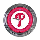 Philadelphia Phillies 15 in Neon Clock