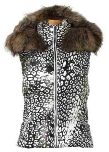 EMILIO PUCCI(エミリオ プッチ) E.プッチ 16YC02 ダウンベスト 38 DB/WT 008 ジャンパー・ブルゾン・ベスト L56W45SH39 DB(16YC02)
