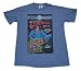 Search : Junk Food Men's The Line of DC Super Stars -- Superman 2001 In Light Navy T-Shirt
