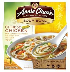 Annie Chun's Chicken Noodle Soup Noodle Bowl, 5.7-Ounce Bowls (Pack of 6)
