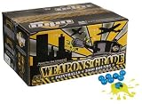 WPN Weapons Grade Paintballs - 2000 Rounds - Light Blue Shell / Yellow Fill