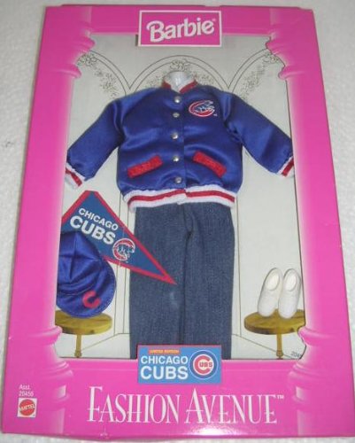 Chicago Cubs Barbie Doll Outfit 1998 NEW Fashion Avenue