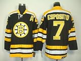 Esposito #7 NHL Boston Bruins Black Hockey Jersey Sz54