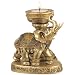 Candle Holder Thai Elephant Buddha Buddhist Collectible Decoration