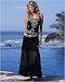 Sheer tiered skirt