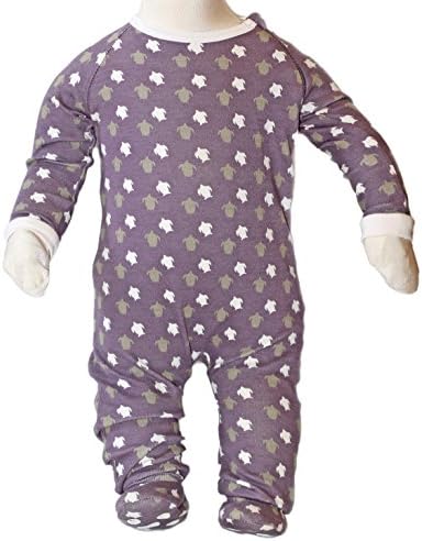 Oemi Baby Onesie: Sea Turtle Sleeper - 6mos