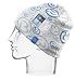 i360 Music Infused Beanie For 3G iPod Nano (White, Blue/Grey Pattern)