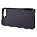JISONCASE iPhone 7 Plus Case Genuine Leather Hard Back Case Slim Fit Protective Cover Snap on Case for iPhone 7 Plus [Midnight Blue]-JS-I7L-03A40