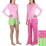 Xhilaration 3-pc. Pajama Set - Begonia Pink