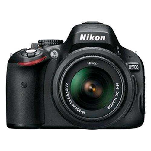 Nikon Kit D5100 + 18-55mm f/3.5-5.6G AF-S VR DX NIKKOR + 55-200mm f/4-5.6 AF-S VR DX NIKKOR – Fotocamera Reflex SLR digitale + Obiettivo zoom 18-55mm + Obiettivo zoom 55-200mm VBA310K003