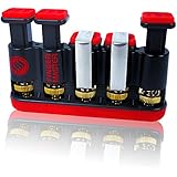 Finger Master Hand Strengthener ✠ Best Exerciser for Arthritis Therapy and Grip & Finger Strengthening Whether for Guitar Practice, Rock Climbing Training, Fitness & Other Sports as well as Trigger Finger Training (Great for Adults & Kids)