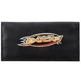 Rico Anaheim Ducks Embroidered Leather Checkbook