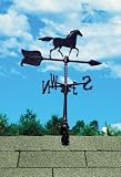 Black 24 Horse Accent Weathervane