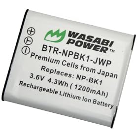 Wasabi Power Battery for Sony bloggie (MHS-CM5)