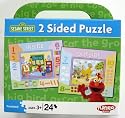 Sesame Street 2 Sided Inside/Outside Puzzle 24pcs