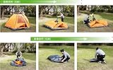 DOPPELGANGER OUTDOOR(ドッペルギャンガーアウトドア) ワンタッチテント [3～4人用] T501