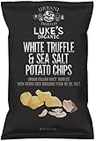 Luke's Organic Potato Chips, White Truffle/Sea Salt, 12 Ounce