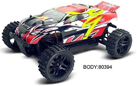 Amax Fire Gobi Electric RC Truggy 1:18 Scale 2.4GHz Off Road 4WD 4 Wheel Drive RTR Ready To Run, Super 370 Class Motor, Double Wishbone Suspension, Max Traction & Handling (Colors May Vary)