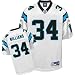 Reebok Carolina Panthers Deangelo Williams Premier White Jersey Size: Medium