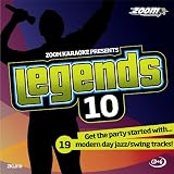 Zoom Karaoke CD+G - Legends Volume 10 - 19 Jazz/Swing Tracks [Card Wallet]