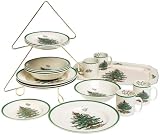 Spode Christmas Tree 18-Piece Entertaining Set