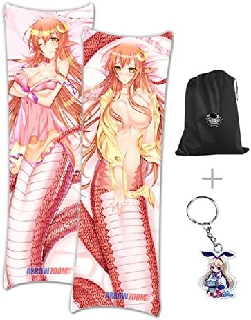 Arrowzoom New Monster Musume Life-Sized Hot Japanese Sexy Anime Dakimakura Hugging Pillow Case Cover AZ-57041