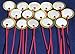 15 Pieces - 20mm Piezo Disc Elements with 4