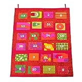 (マリメッコ) Marimekko クリスマスまで毎日カウントダウン 66269 アドベントカレンダー/ISOLAS ADVENT CALENDER 301 Red/Pink/Green [並行輸入品]