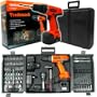 78 Pc 18 Volt Cordless Drill Set many extras
