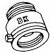 Mueller/B & K 108-904RP Backflow Preventer-Vacuum Breaker