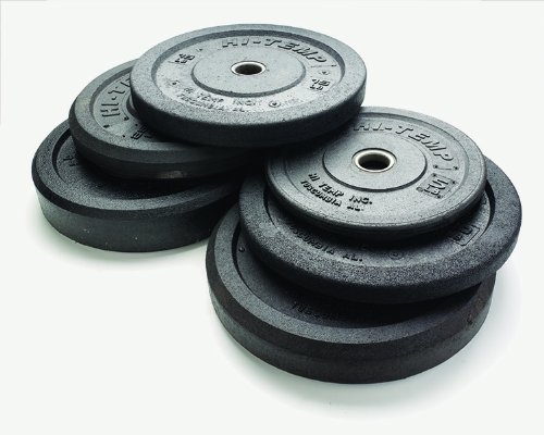 RAGE Fitness Hi Temp Olympic Rubber Bumpers 
