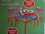 Elmo Sesame Street Table and Chairs Set
