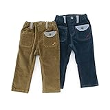 La Chiave(ラ キエーベ) 長丈パンツ (80～130cm) キムラタンの子供服 (53367x53567-164) カーキ 110