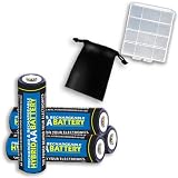 SANYO ENELOOP Equivalent Low Self Discharge LSD Battery 4-Pack For Select GARMIN eTrex / Camo / Legend / Summit / Venture / Vista / GPS / GPSMAP and More Manufactured by Accessory Power