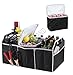 Collapsible Trunk Organizer and Cooler 2 in 1 Set - The three-section car-trunk organizer storage can collapse flat to save space, and has a removable cooler with enough space for up to 20 cans For Car SUV Truck Automotive!!! By USA CASH AND CARRY - PrimeTrendz TM
