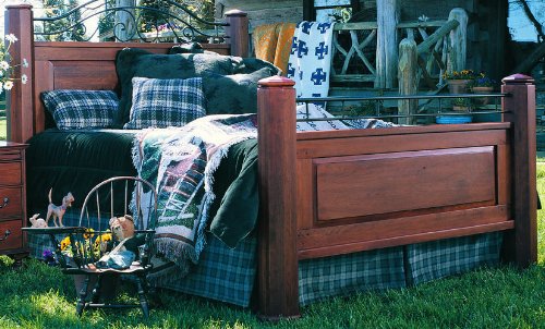 Bob Timberlake Wooden Panel Bed