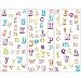 Alphabet Decal Set - Colors