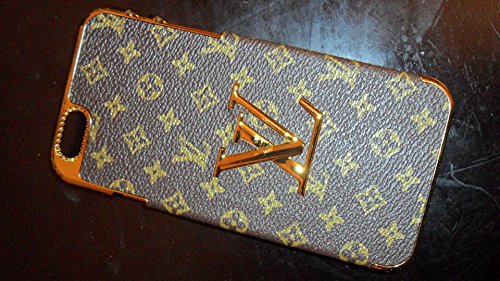 Iphone 6 Louis Vuitton Hard Plastic Case Cover Brown Designer