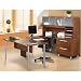 Nexera U-Shaped Desk - 721201 - Aero Collection (Truffle) (62H x 71.75W x 93D (overall))