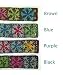 Purple Snowflake Belt - Medium