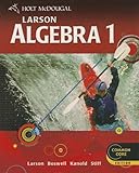 Holt McDougal Larson: Algebra 1, Common Core Edition
