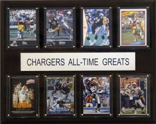 NFL San Diego Chargers All-Time Greats Plaque