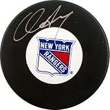 Chris Drury New York Rangers Autographed Hockey Puck