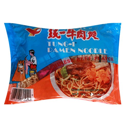 Tung I Instant Rice Stick Noodle, Chinese Beef Flavor, 30-Count, 3-Ounce Packages (Pack of... by Tung I