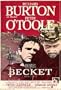 Becket Poster Movie B 27x40 Richard Burton Peter O'Toole John Gielgud