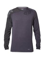 Sports: Fox Racing Distinguish Tech Jersey - Long-Sleeve - Mens Pewter, L - Fox Racing