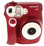 Produkt-Bild: Polaroid 300 Sofortbildkamera (Blitz, Automatik f&uuml;r 4 Szenen, ohne Film) rot